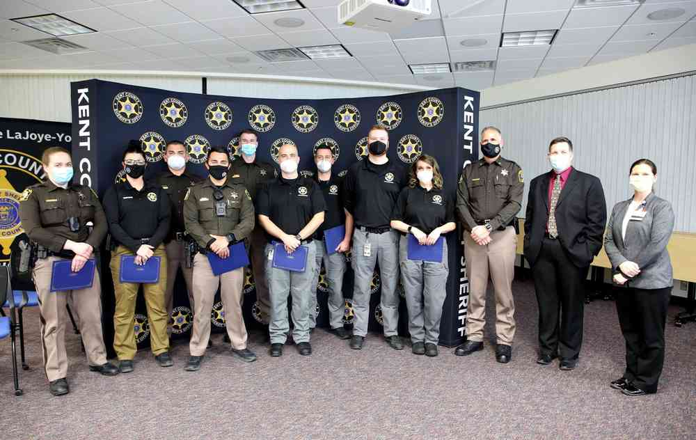 Kent County Sheriff Officers receive Life Saving Awards
